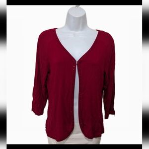 NWT Talbots Cardigan Sweater PS SP Beaded Classic Mature City #11